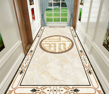 3D Round Pattern WG600 Floor Mural Wallpaper AJ Wallpaper 2 