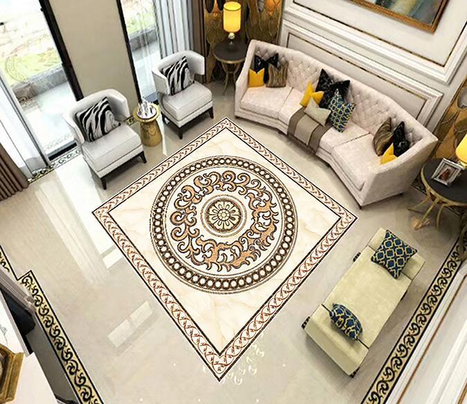 3D Color Pattern WG117 Floor Mural Wallpaper AJ Wallpaper 2 