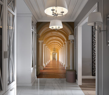 3D Arch Aisle 075 Wall Murals Wallpaper AJ Wallpaper 