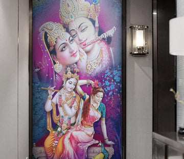 3D Flute 677 Wall Murals Wallpaper AJ Wallpaper 2 