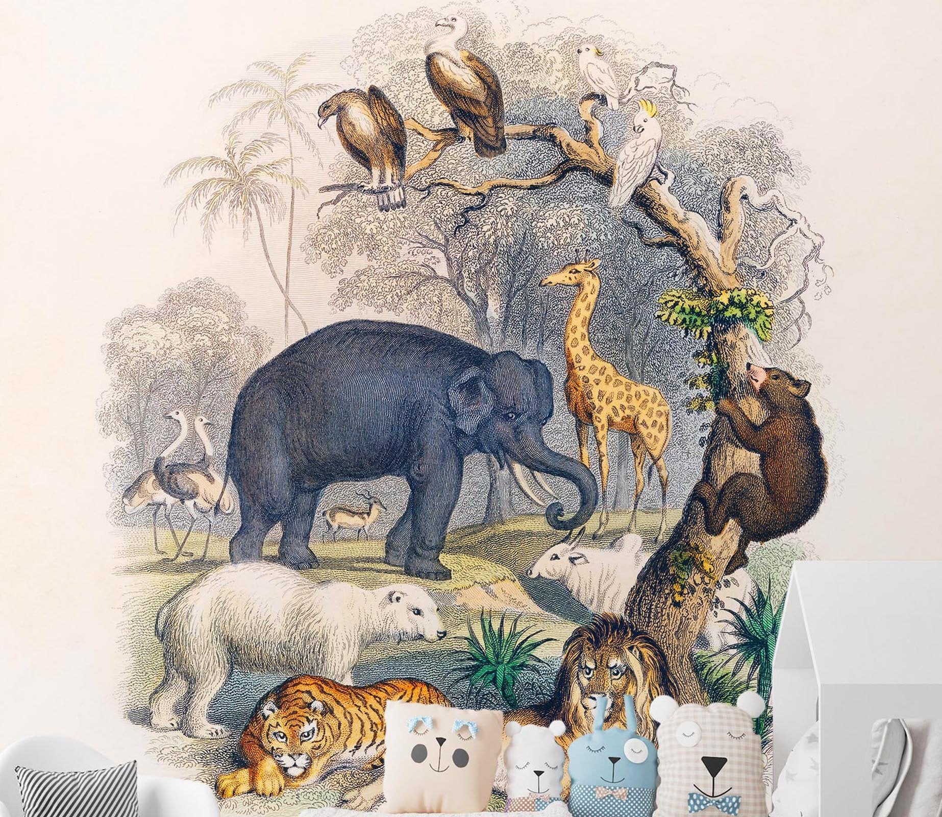 3D Zoo 258 Wallpaper AJ Wallpaper 