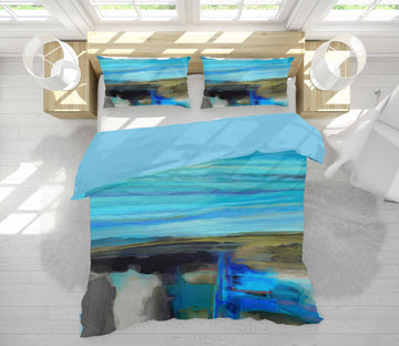 3D Night Lake 2126 Michael Tienhaara Bedding Bed Pillowcases Quilt