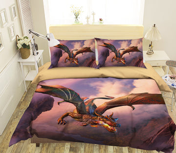 3D Fire Flight 2121 Jerry LoFaro bedding Bed Pillowcases Quilt