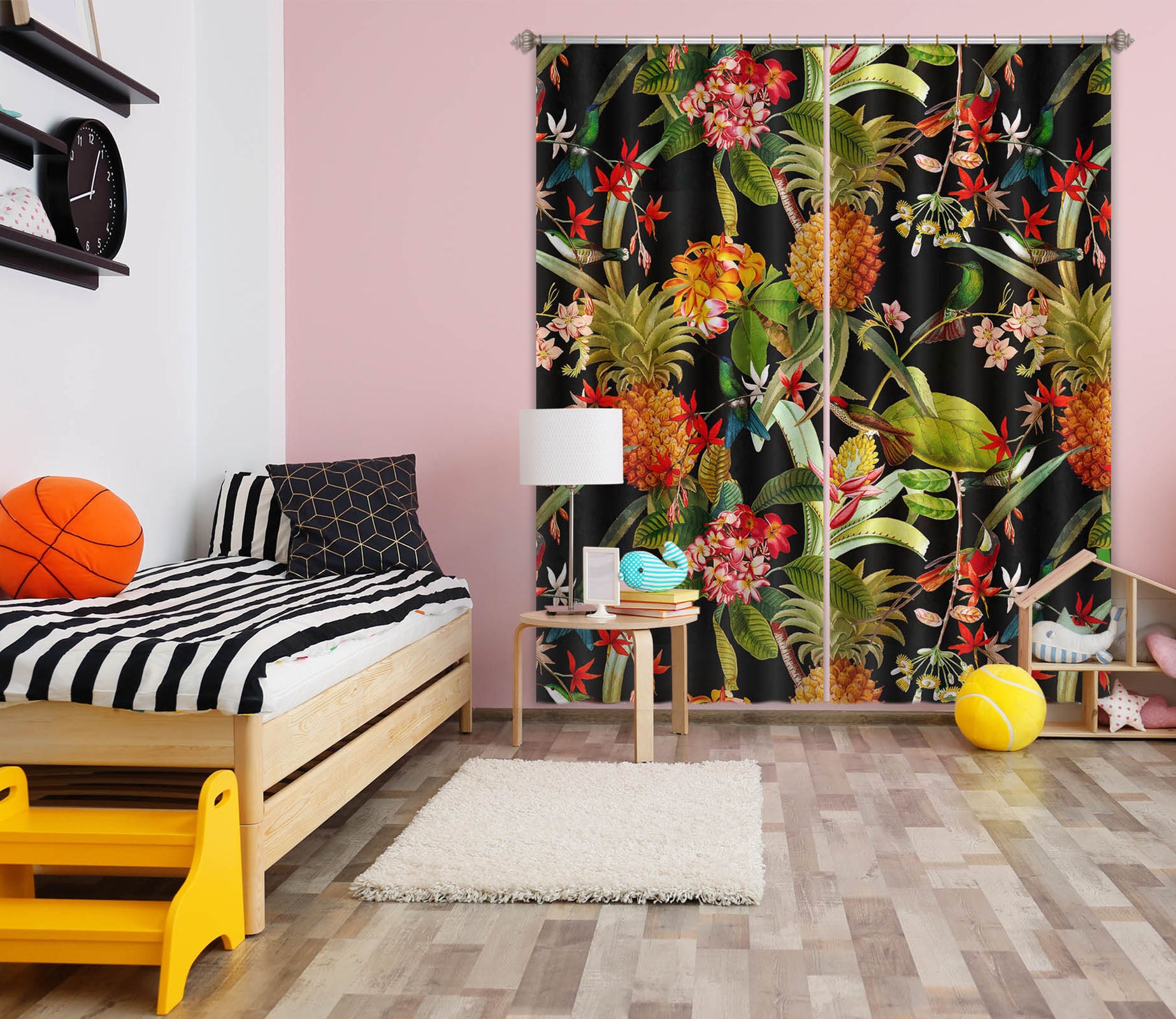 3D Bumper Fruit 161 Uta Naumann Curtain Curtains Drapes