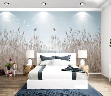 3D Reeds WC21 Wall Murals Wallpaper AJ Wallpaper 2 