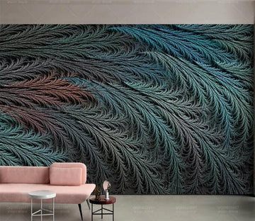 3D Plant Floating WC251 Wall Murals