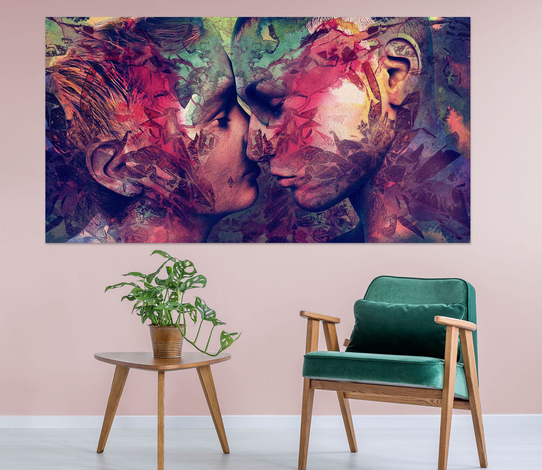 3D Graffiti Love 014 Marco Cavazzana Wall Sticker