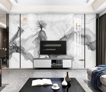 3D Pastel Ink Ribbon 750 Wall Murals