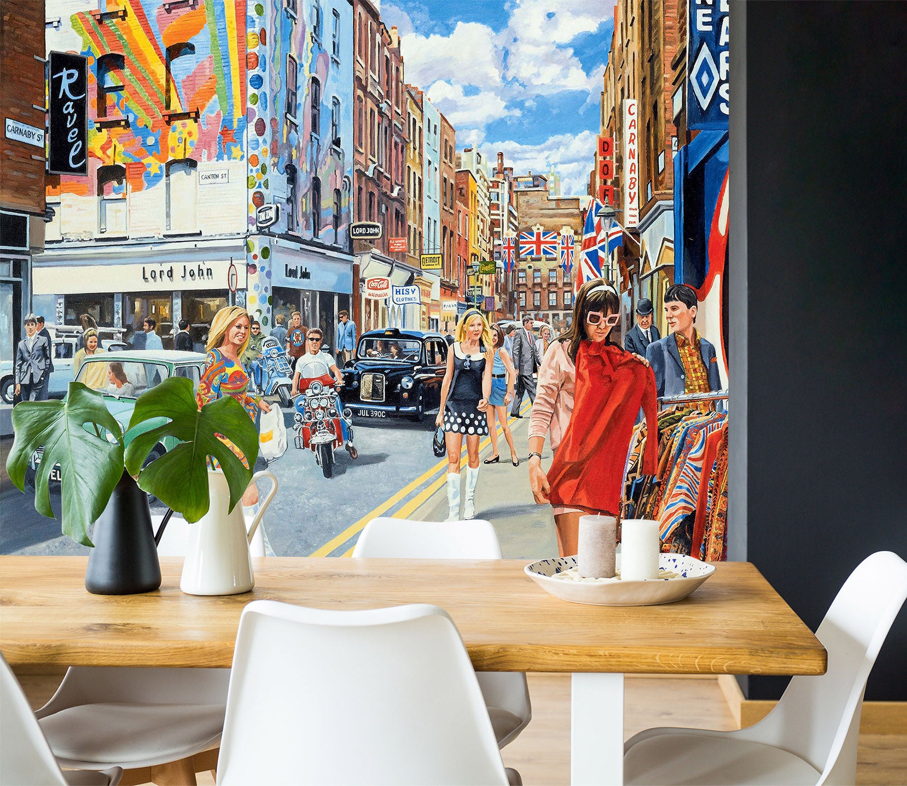 3D Fashion Girl 1013 Trevor Mitchell Wall Mural Wall Murals