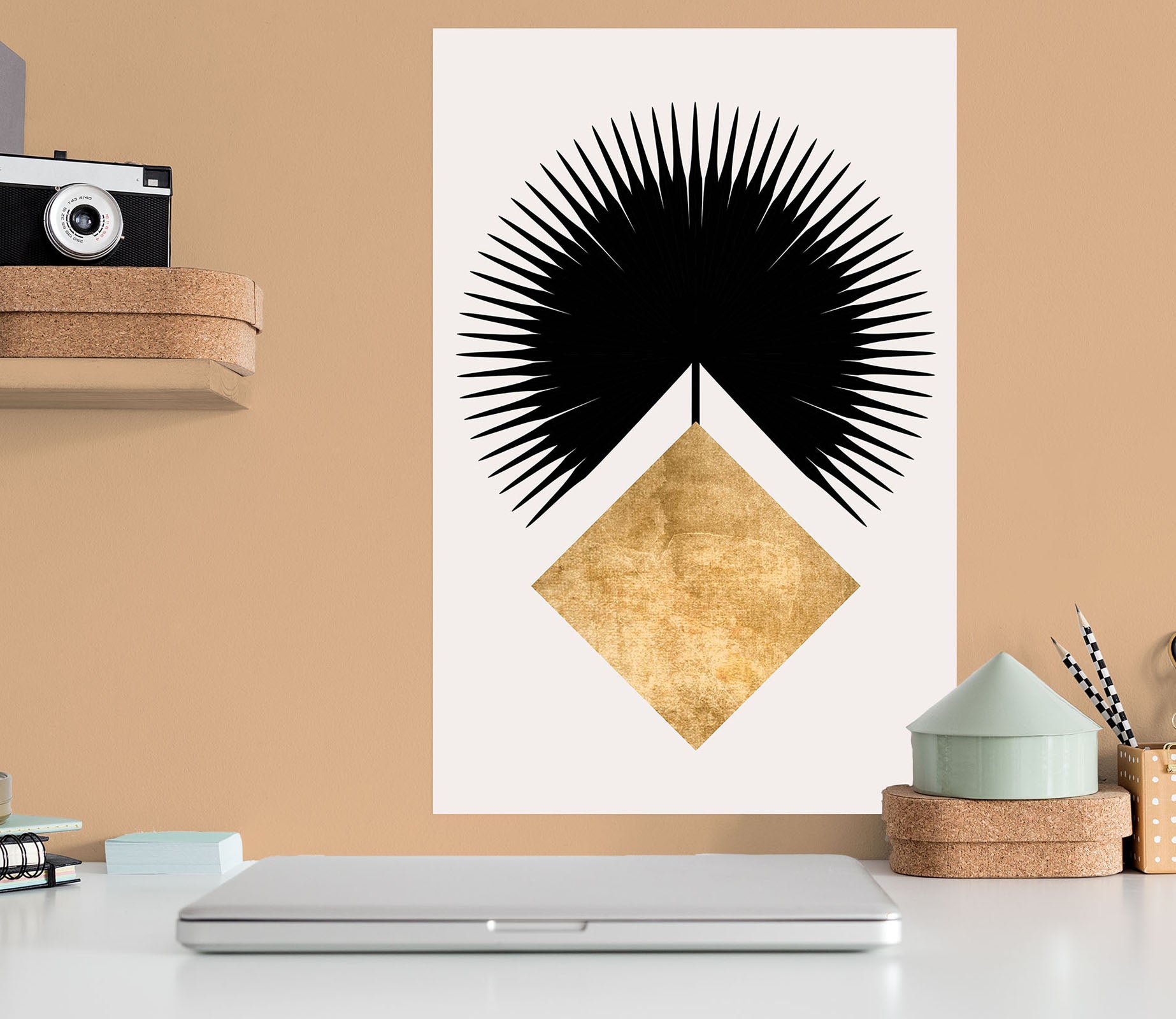 3D Color Pattern 213 Boris Draschoff Wall Sticker