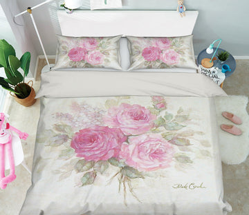 3D Flower 2088 Debi Coules Bedding Bed Pillowcases Quilt
