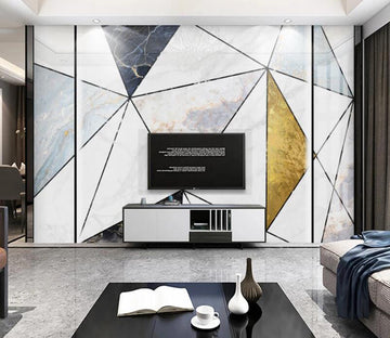 3D Triangle Butt 706 Wall Murals