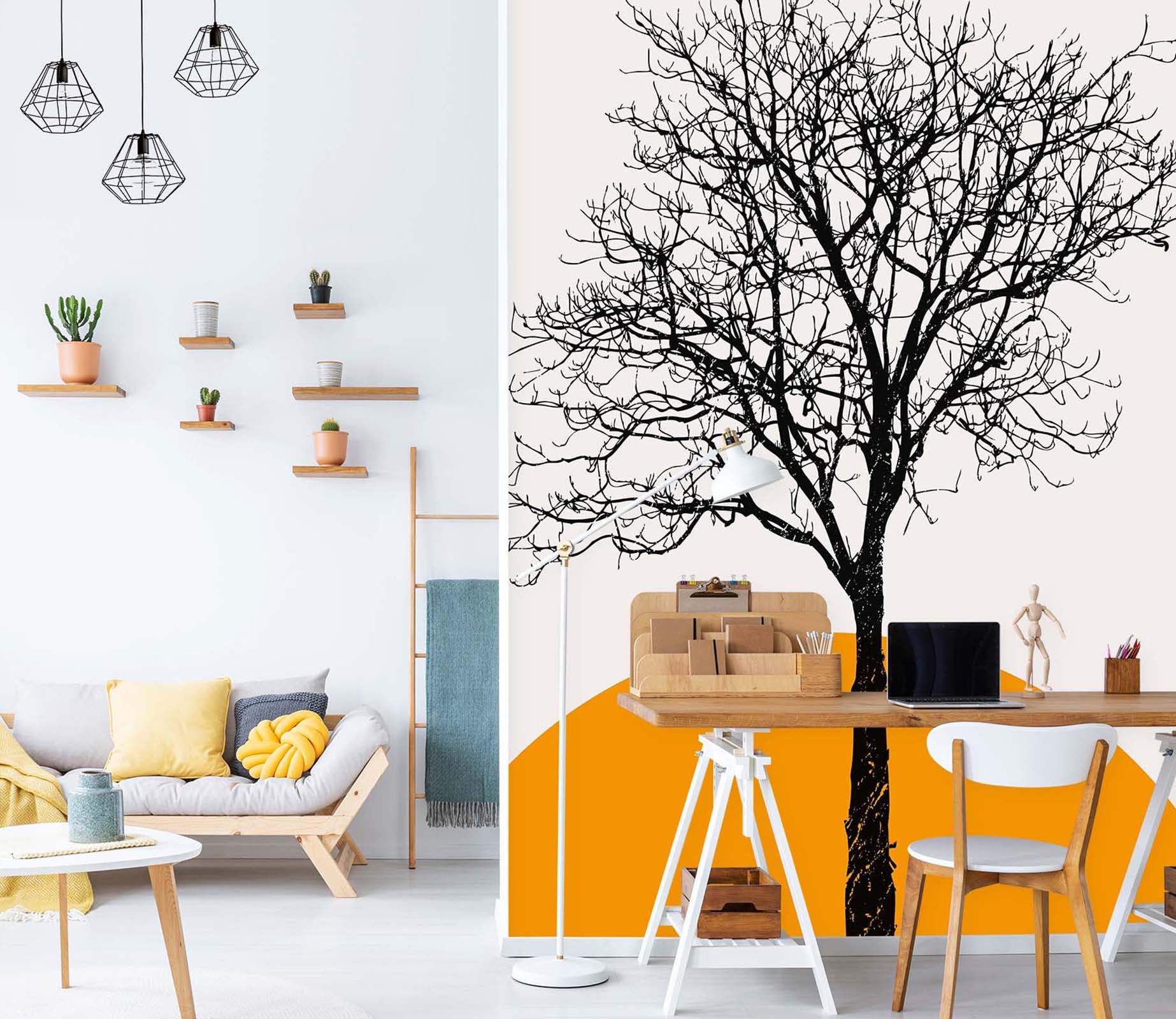 3D Dead Tree 1520 Boris Draschoff Wall Mural Wall Murals