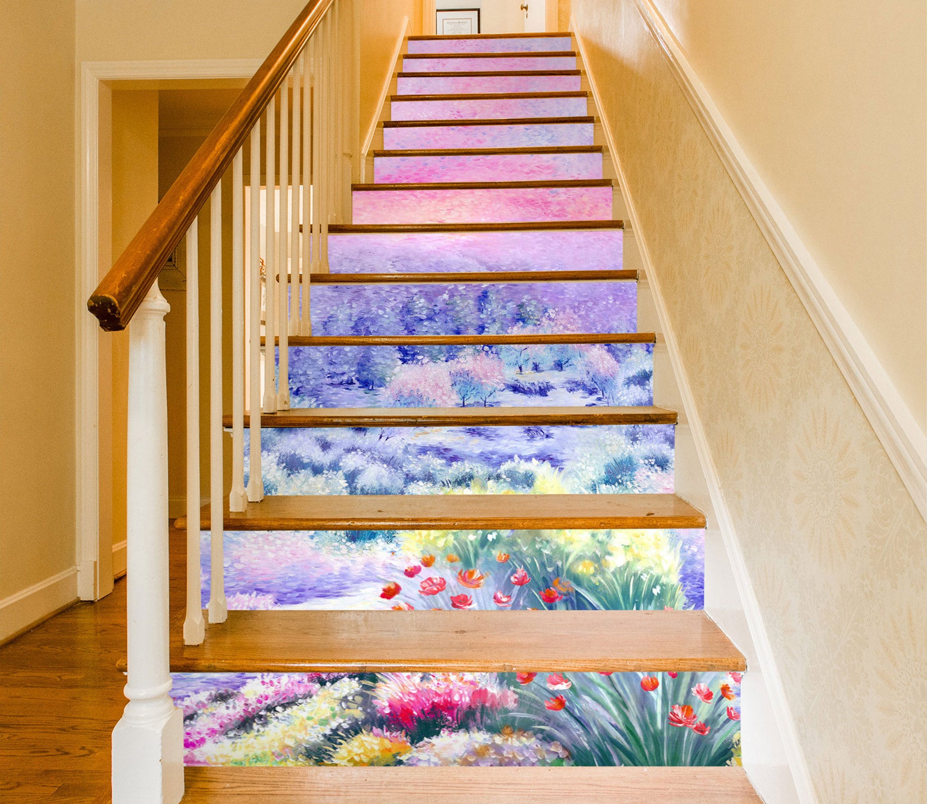 3D Fairy Tale Dream World 475 Stair Risers