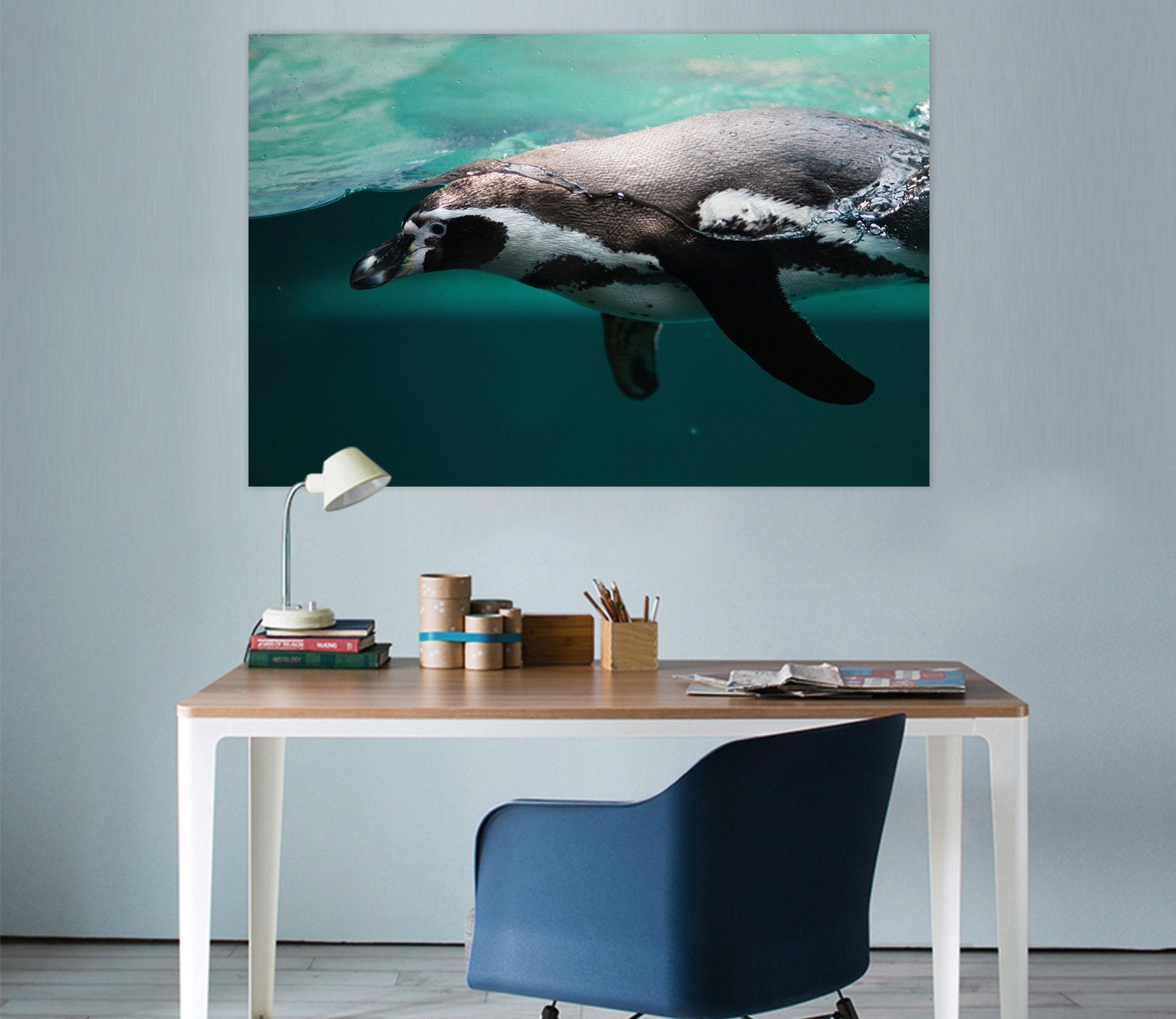 3D Whale 104 Animal Wall Stickers Wallpaper AJ Wallpaper 2 