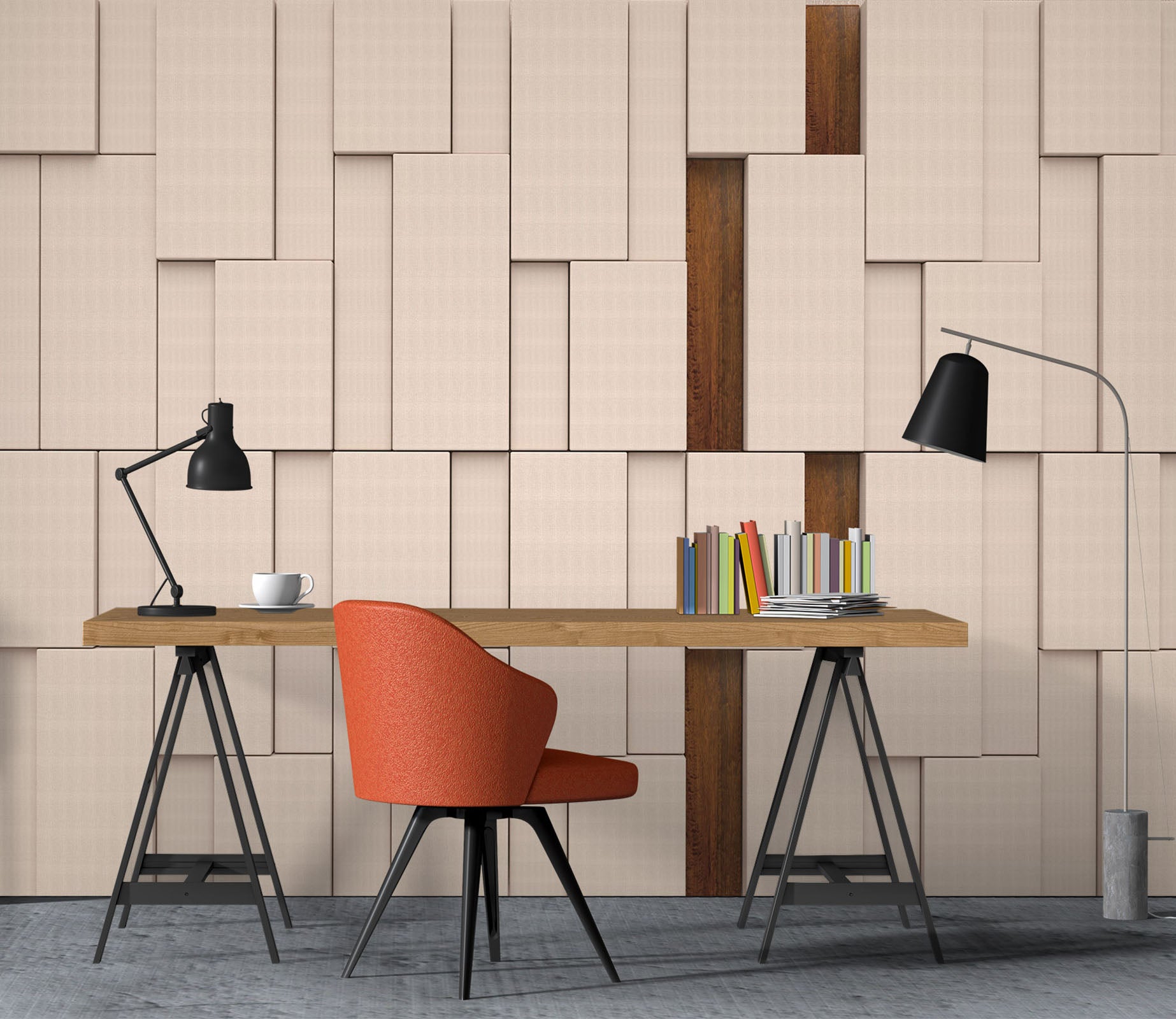 3D White Brick 1047 Wall Murals