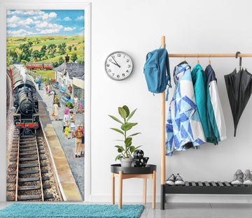 3D Train 103193 Trevor Mitchell Door Mural