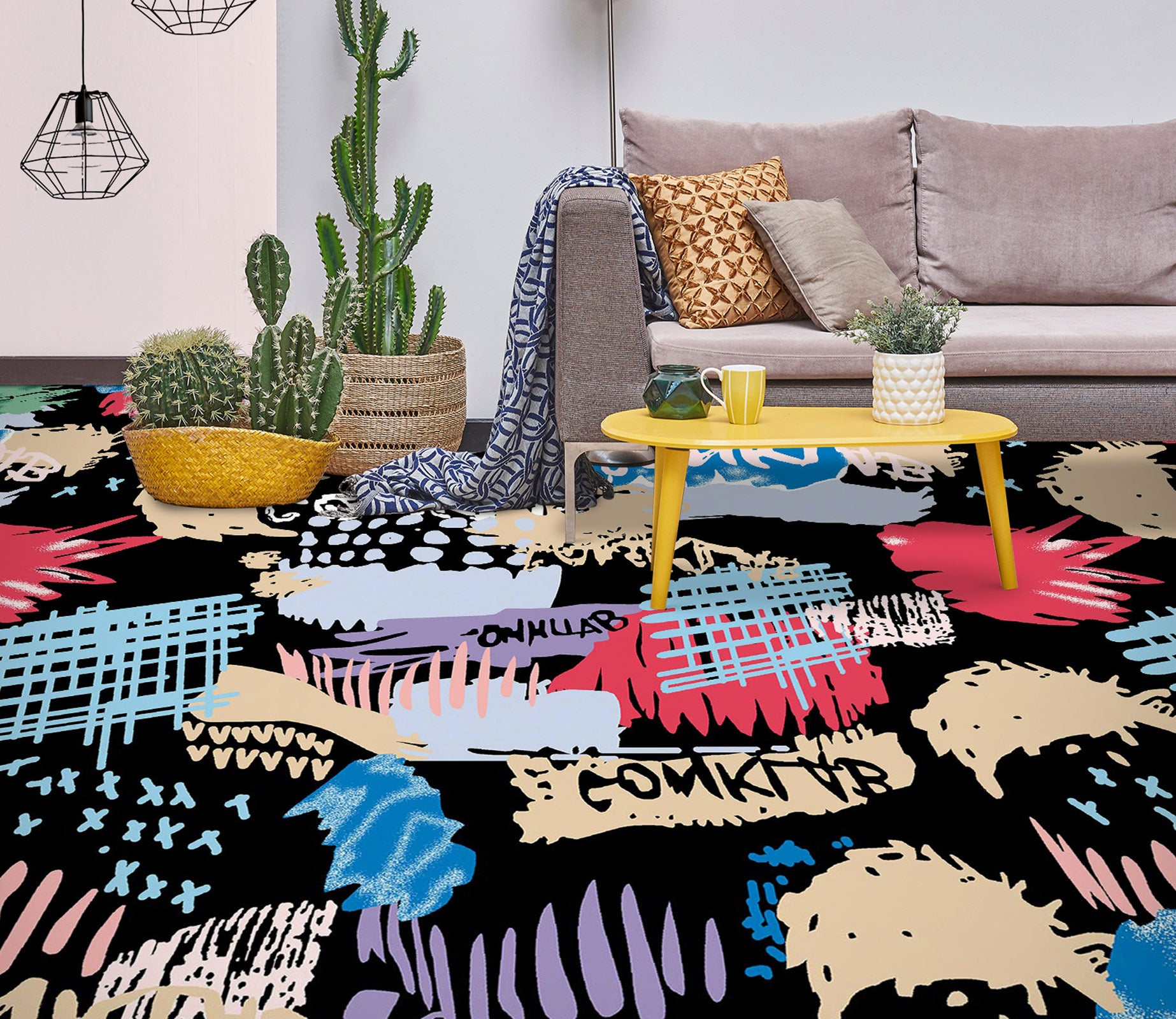 3D Funny Doodle 1192 Floor Mural  Wallpaper Murals Self-Adhesive Removable Print Epoxy