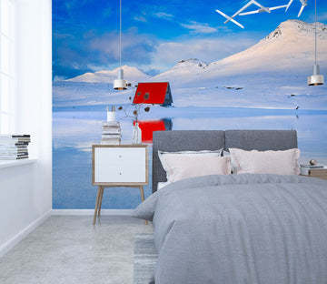 3D Snow House 1424 Marco Carmassi Wall Mural Wall Murals