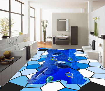 3D Ocean Stitching 556 Floor Mural  Wallpaper Murals Rug & Mat Print Epoxy waterproof bath floor