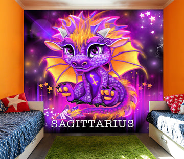 3D Sagittarius Dragon 8418 Sheena Pike Wall Mural Wall Murals