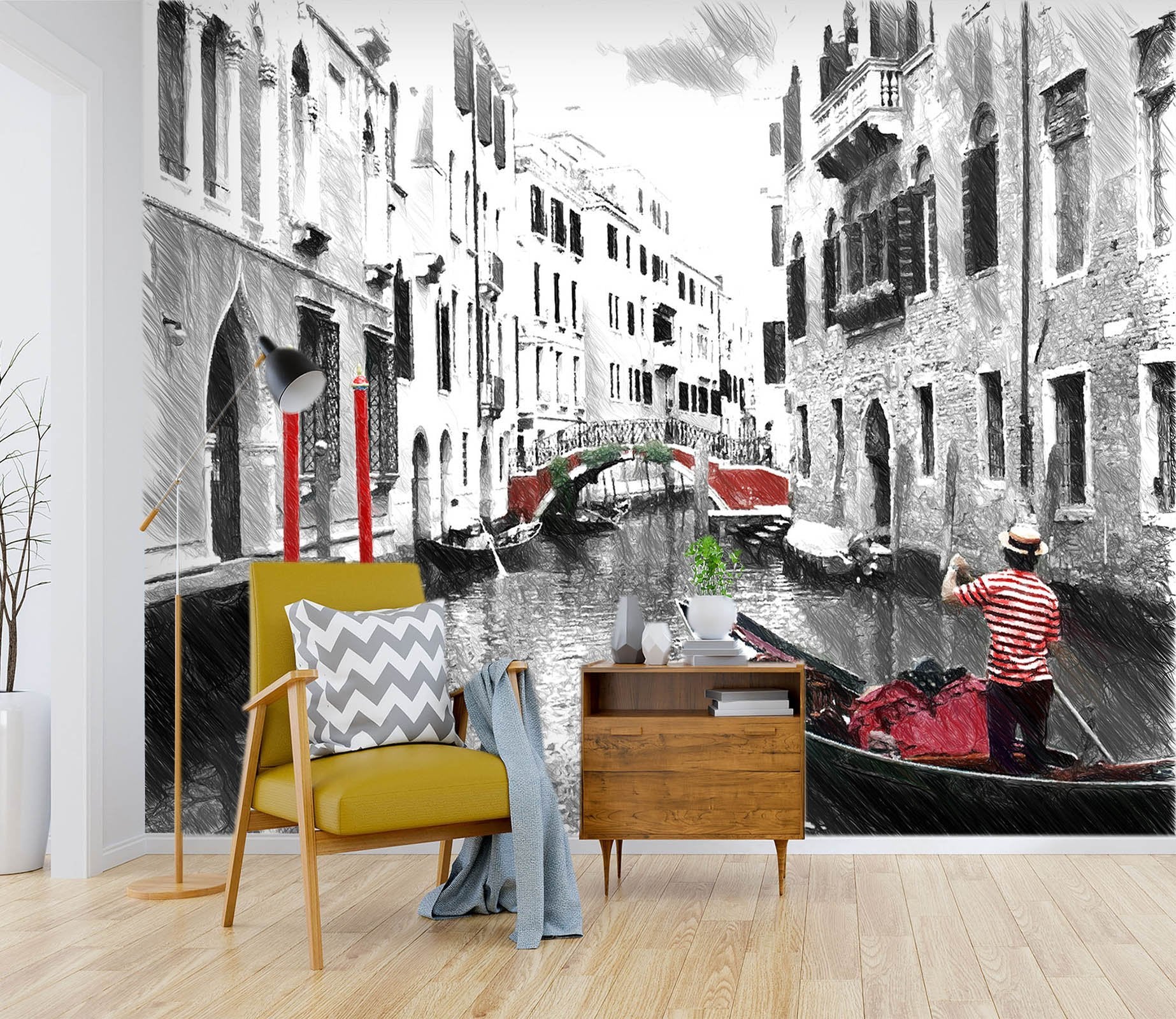 3D Venice River 619 Wallpaper AJ Wallpaper 2 