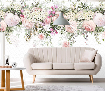 3D Hand Painted Flower 05 Wall Murals Wallpaper AJ Wallpaper 2 