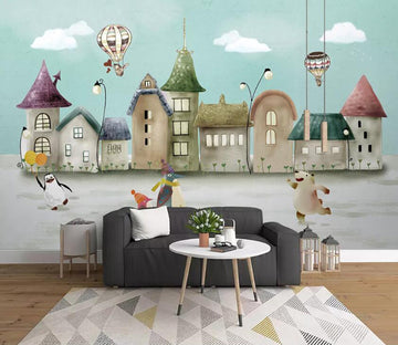 3D Lovely Castle WC44 Wall Murals Wallpaper AJ Wallpaper 2 