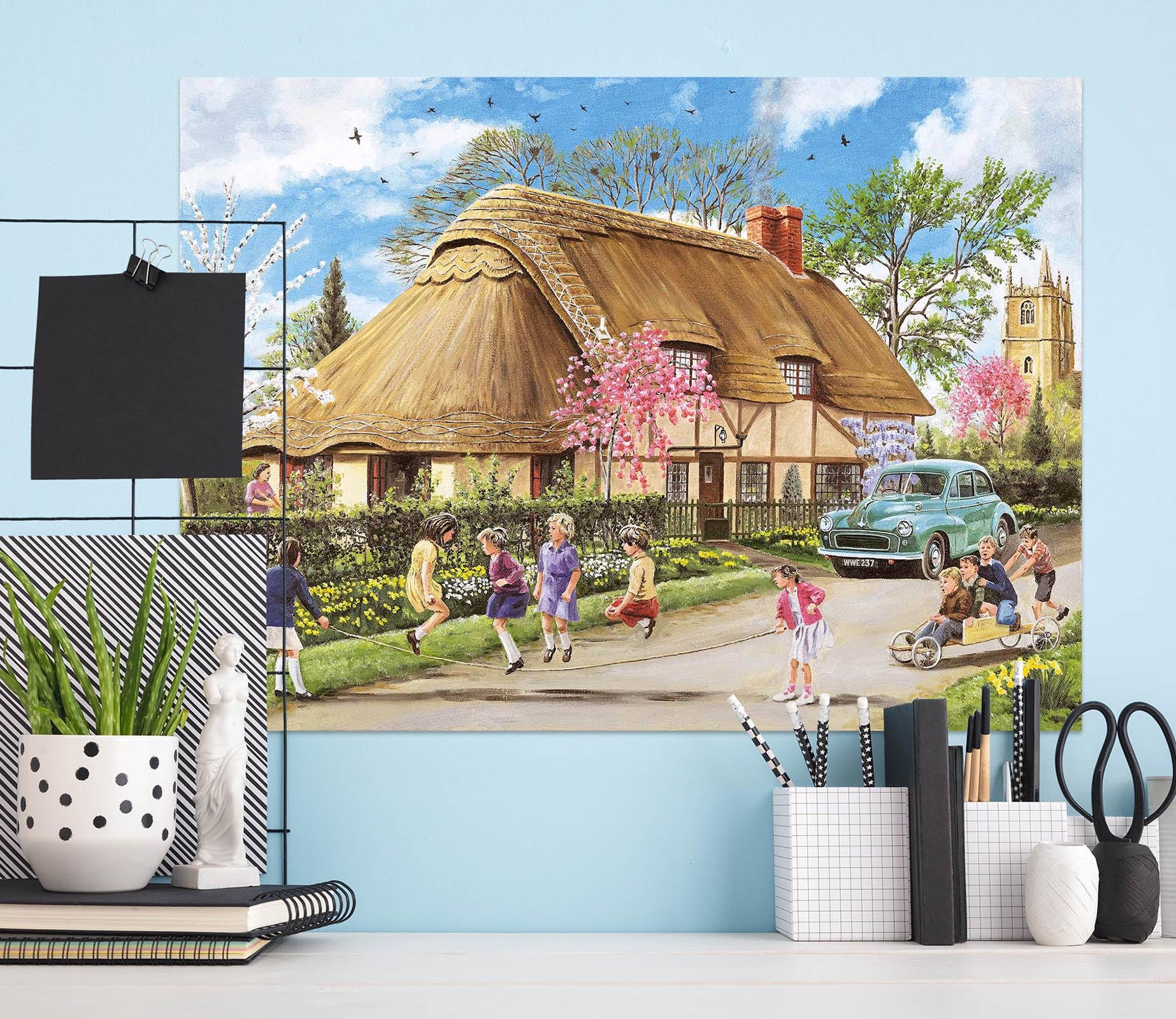 3D Spring In Their Heels 062 Trevor Mitchell Wall Sticke