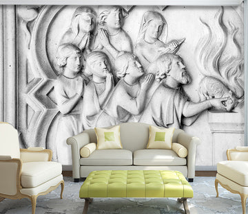 3D Lady Figure 1533 Wall Murals