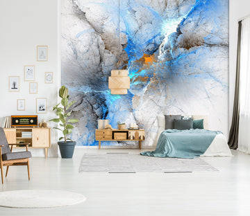 3D Texture Blue 1661 Wall Murals