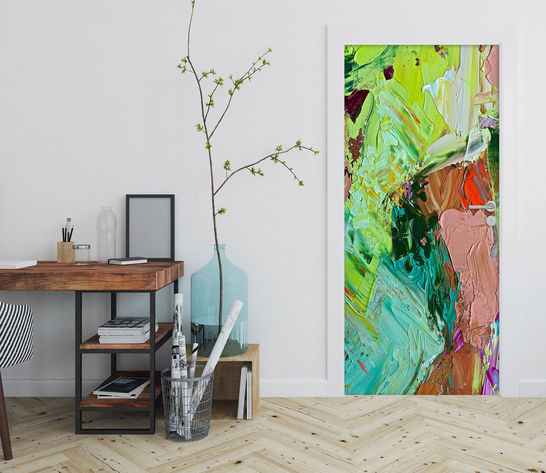 3D Paint Pattern 93123 Allan P. Friedlander Door Mural