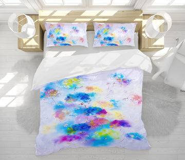 3D Colorful Flowers 599 Skromova Marina Bedding Bed Pillowcases Quilt