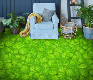 3D Bright Green Leaves 539 Floor Mural  Wallpaper Murals Rug & Mat Print Epoxy waterproof bath floor