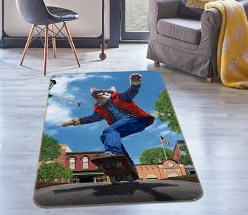 3D Cat To The Future 1017 Vincent Hie Rug Non Slip Rug Mat