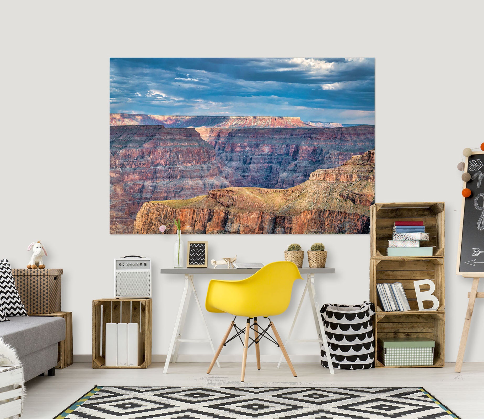 3D Big Mountain 135 Marco Carmassi Wall Sticker