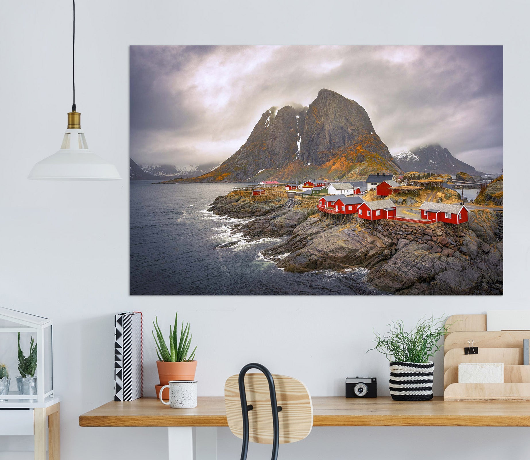 3D Valley House 103 Marco Carmassi Wall Sticker