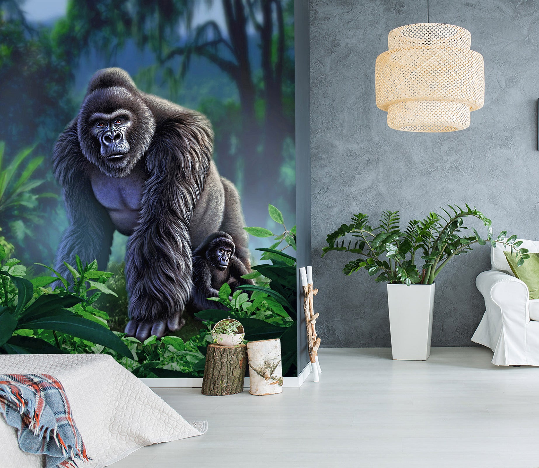 3D Guardian 1411 Jerry LoFaro Wall Mural Wall Murals