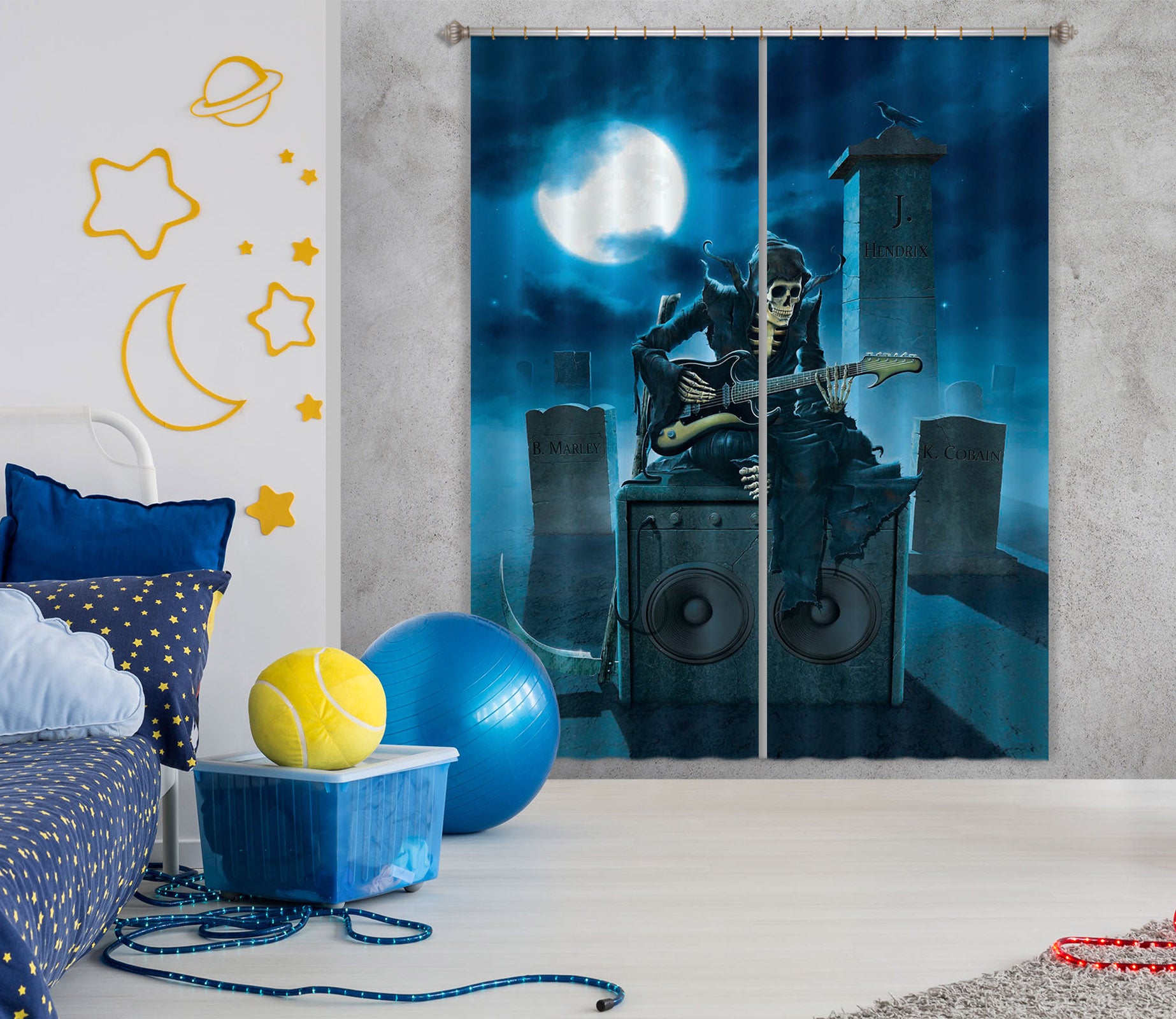 3D Tribute 086 Vincent Hie Curtain Curtains Drapes