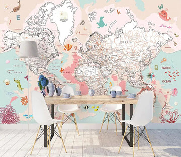 3D Color Map WC50 Wall Murals Wallpaper AJ Wallpaper 2 
