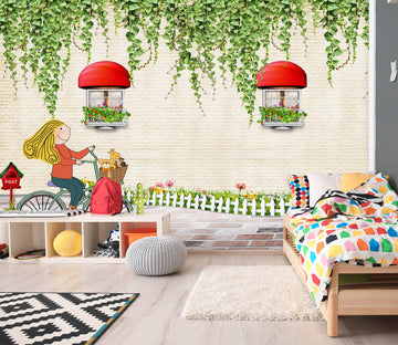 3D Spring Gazebo 015 Wall Murals