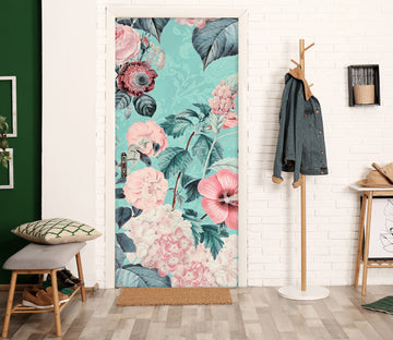 3D Flowers Clump 118143 Andrea Haase Door Mural