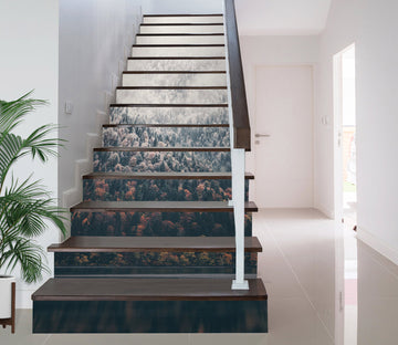 3D Everything Faded And Hazy 466 Stair Risers