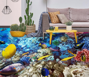 3D Enrich The Ocean World 616 Floor Mural  Wallpaper Murals Rug & Mat Print Epoxy waterproof bath floor