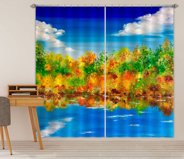 3D Oil Painting Landscape 2386 Skromova Marina Curtain Curtains Drapes