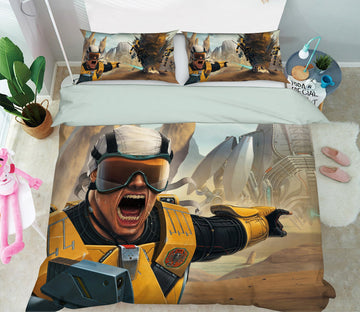 3D Battlefield 2110 Bed Pillowcases Quilt Exclusive Designer Vincent Quiet Covers AJ Creativity Home 