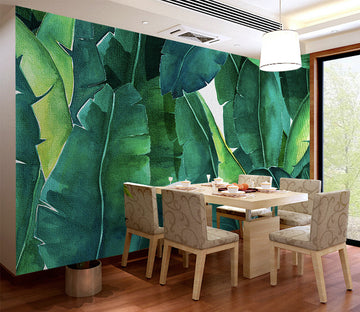 3D Banana Leaf WG090 Wall Murals