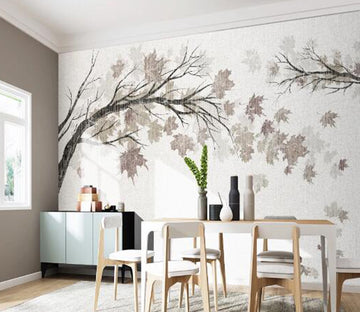 3D Maple Leaf WC1525 Wall Murals