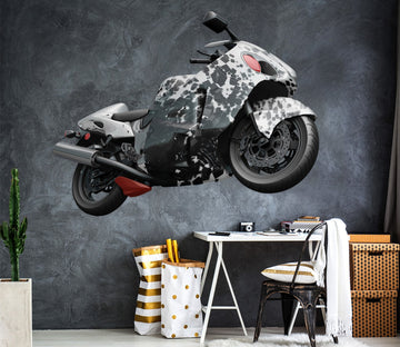 3D Black Motorcycle 0220 Vehicles Wallpaper AJ Wallpaper 