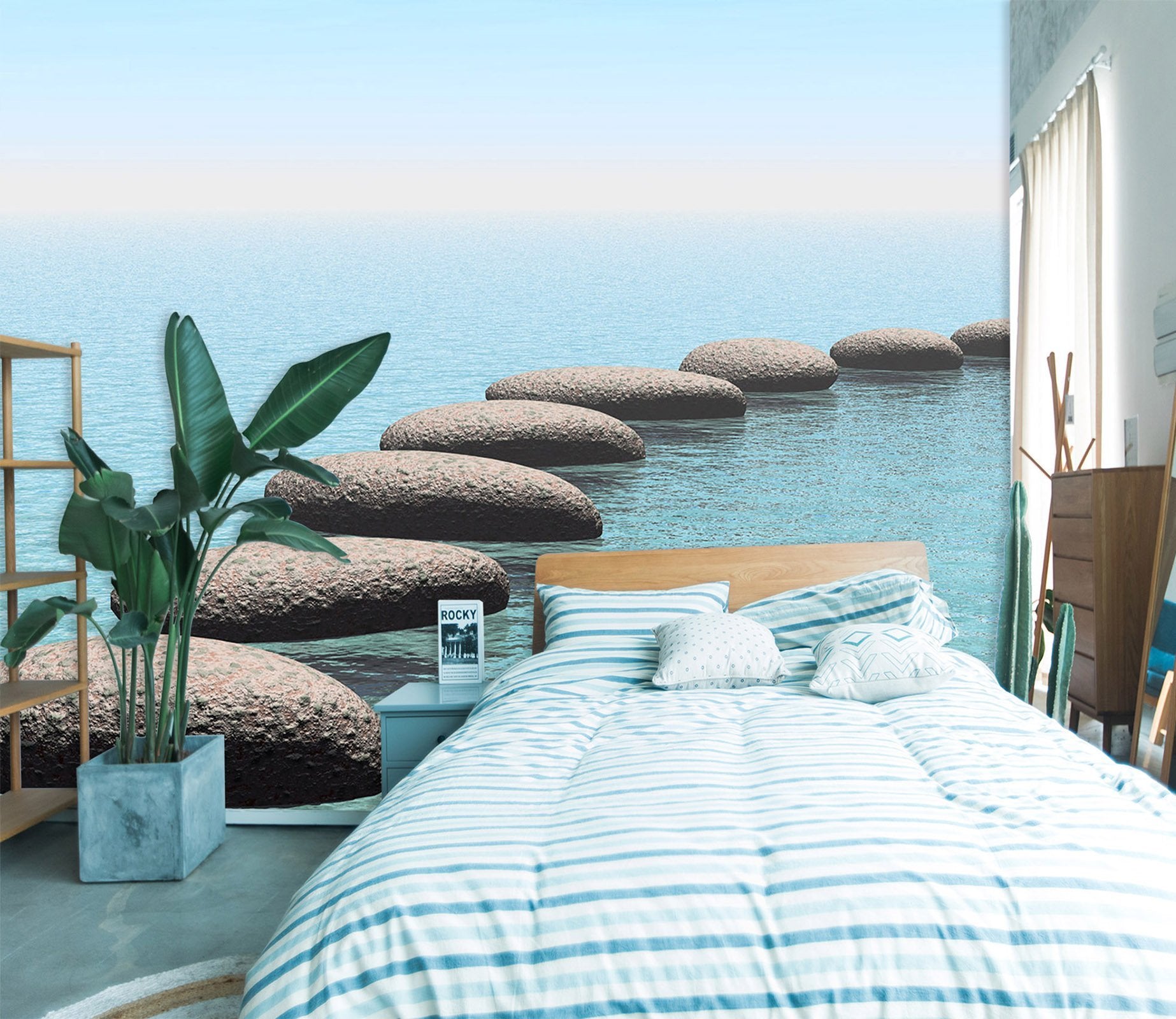 3D Sea Stones 564 Wallpaper AJ Wallpaper 2 